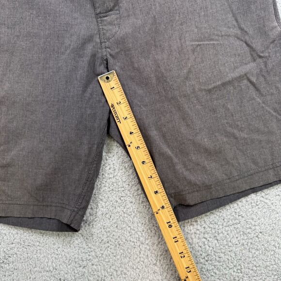Linksoul Shorts‎ Mens 36 Gray Stretch Performance Golf Hybrid Recycled Comfort - Picture 4 of 7